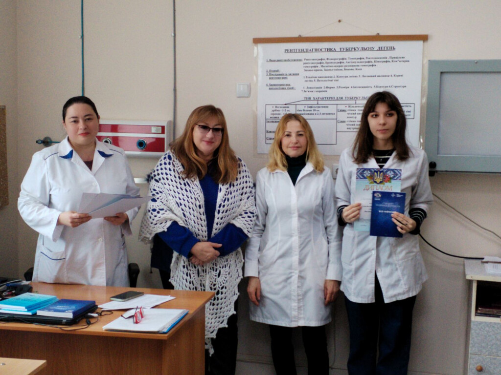 Вітання переможцям олімпіади з фтизіатрії