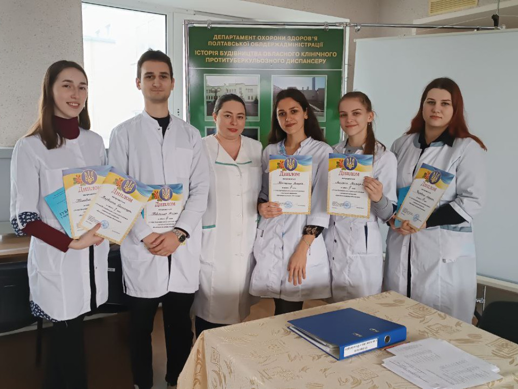 І етап Всеукраїнської студентської олімпіади з навчальної дисципліни «Фтизіатрія», 2024
