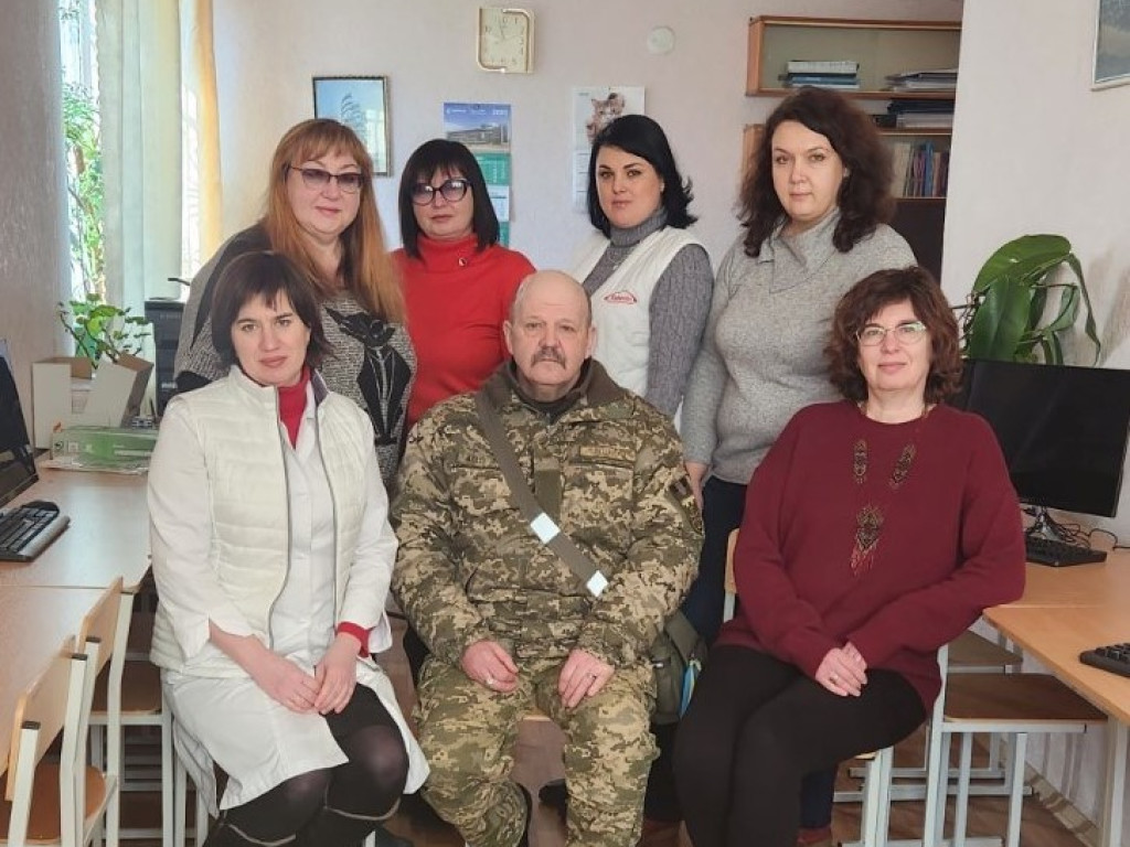 На кафедрі внутрішньої медицини № 3 з фтизіатрією відбулась зустріч викладачів з представником Громадської організації «Волонтерський корпус «Все буде Україна»