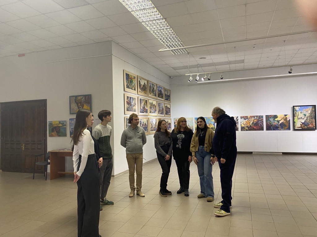 Знайомство з Полтавським художнім музеєм, Галереєю мистецтв імені Миколи Ярошенка