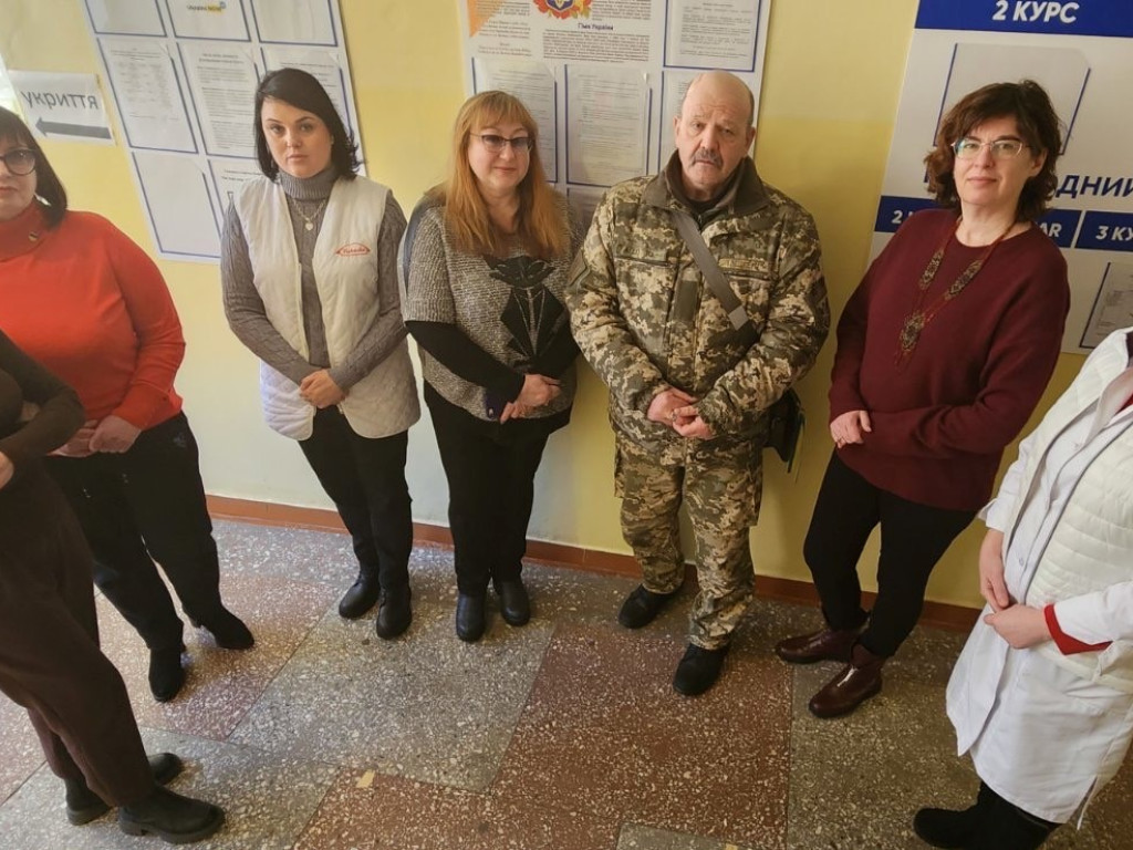 На кафедрі внутрішньої медицини № 3 з фтизіатрією відбулась зустріч викладачів з представником Громадської організації «Волонтерський корпус «Все буде Україна»