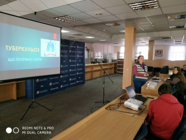 Кафедра долучилася до всеукраїнських інформаційно-просвітницьких заходів приурочених  Всесвітньому дню боротьби з туберкульозом